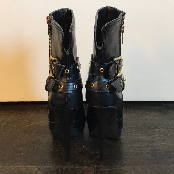 Gorgeous peep toe heels sz 6 - Picture 4 of 4